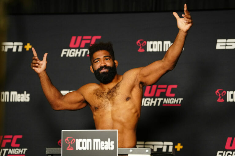 Chris Curtis, fighting in UFC Nashville Saturday night.