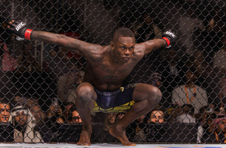 Israel Adesanya has trained in the New Zealand MMA system