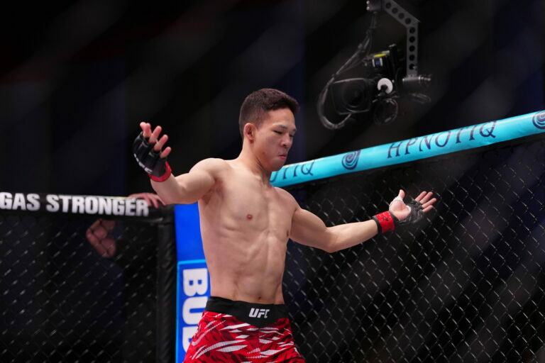 HyunSung Park, fighting in UFC Vegas 108's main event Saturday.