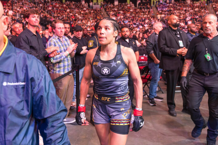 Julianna Pena, a guest on this week's episode of The Ultimate Fighter.