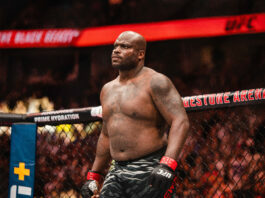Derrick Lewis, victorious Saturday in UFC Nashville.