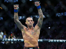 The newly-retired Dustin Poirier.