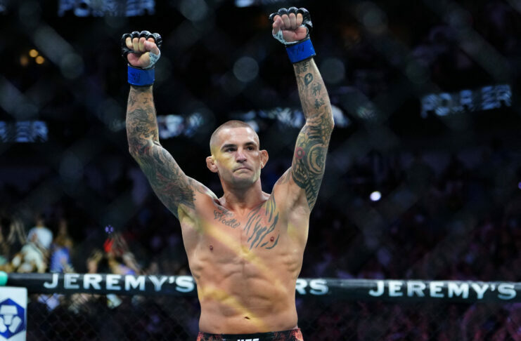 The newly-retired Dustin Poirier.