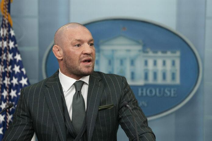 Conor McGregor, who fought on UFC 205 in 2016.