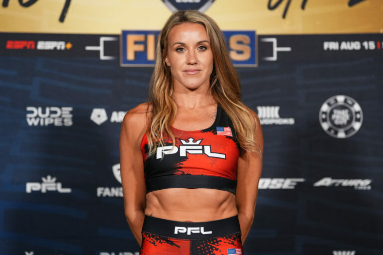 Jenna Bishop goes for gold at PFL 9 in Charlotte