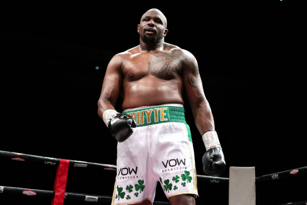 Dillian Whyte, boxing Moses Itauma Saturday on DAZN.