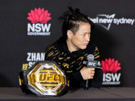 Dominant Strawweight Champion Aims To Conquer Flyweight Zhang Weili, due to fight at UFC 322 in November.