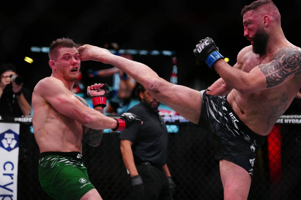 Roman Dolidze, fighting Saturday at UFC Vegas 109.