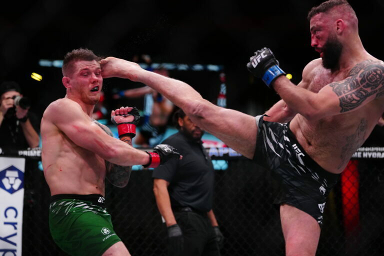 Roman Dolidze, fighting Saturday at UFC Vegas 109.