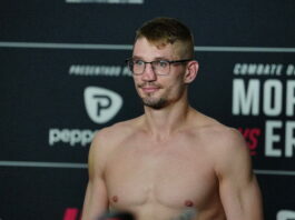 Austin Hubbard, fighting Saturday at UFC Shanghai.