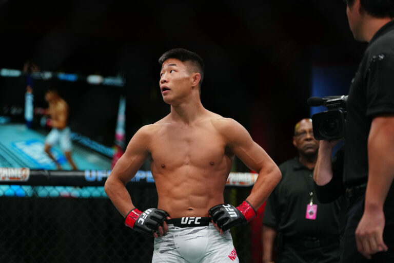 Rinya Nakamura, victorious Saturday night at UFC Vegas 109.