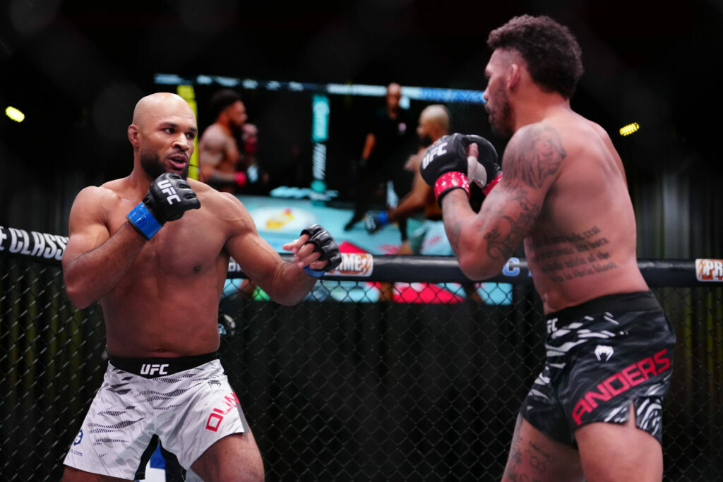 Christian Leroy Duncan, victorious in UFC Vegas 109. 