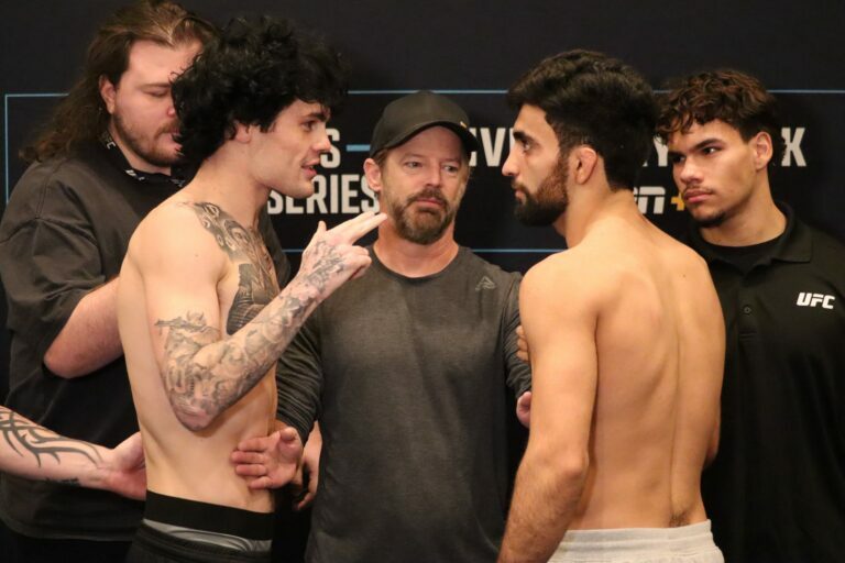 Mgoyan and McMillan face off ahead of this week's Contender Series card