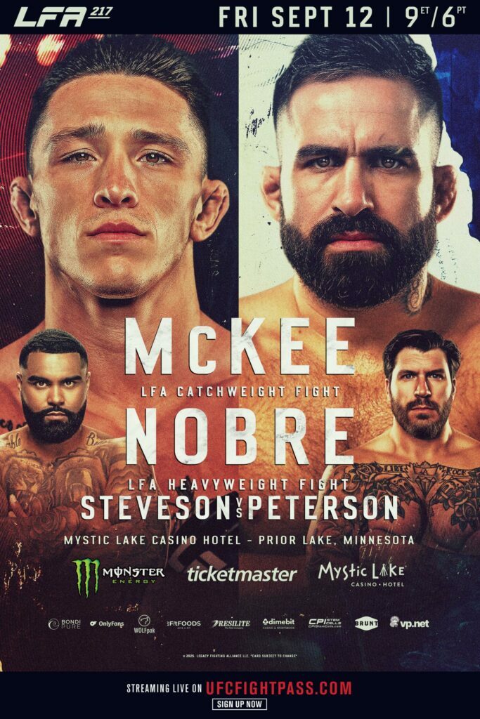 Pedro Nobre made his debut at LFA 217.