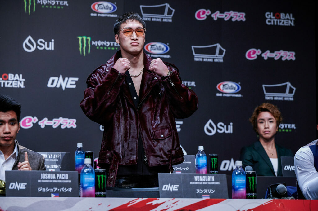 Rukiya Anpo at the ONE 173 Press Conference