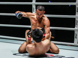 Tye Ruotolo ground and pounds Adrian Lee