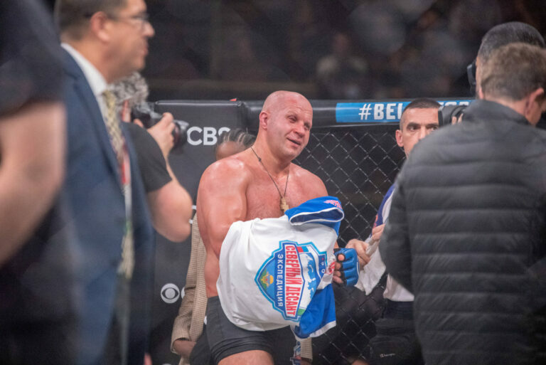 Fedor Emelianenko, who made the decision to retire in 2023.