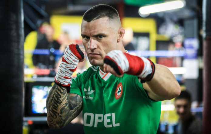 Kingpyn Boxing Open Workouts, Celtic Warriors Gym, Dublin 13/7/2023 Kiefer Crosbie Kiefer Crosbie 13/7/2023 PUBLICATIONx Kiefer Crosbie provides update on career