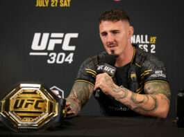 Current UFC Heavyweight King Eager to Switch to Pugilism Once MMA Days End Tom Aspinall at UFC 304