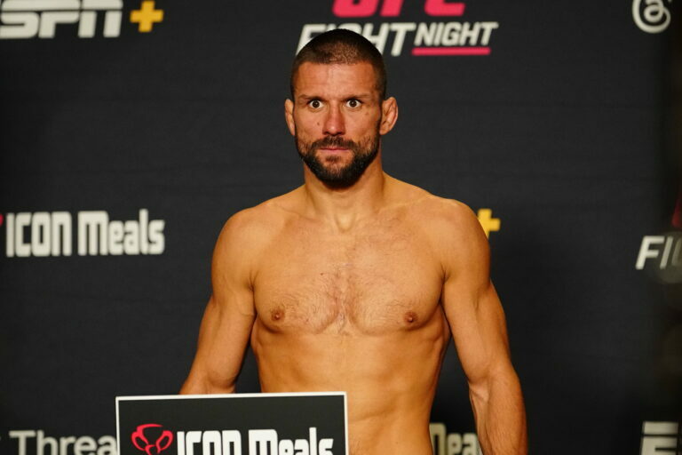Mateusz Gamrot, fighting in UFC Rio Saturday.