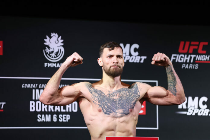 Mauricio Ruffy, fighting today in UFC Paris.