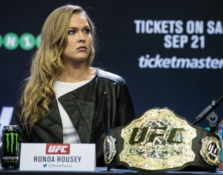 Ronda Rousey as UFC Champion
