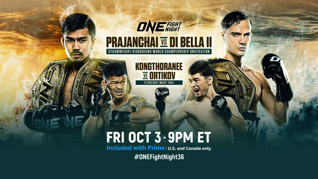 Keyart for ONE Fight Night 36: Prajanchai vs. Di Bella II