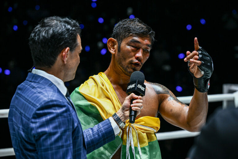 MMA legend Aung La N Sang talks following his win