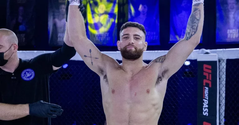 Luke Fernandez, newly signed to the UFC.