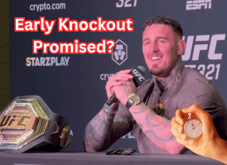 Tom Aspinall hints at early knockout