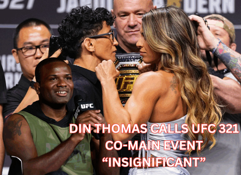 Din Thomas comments on UFC 321 co-main event
