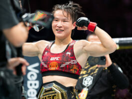 UFC 322's Zhang Weili.