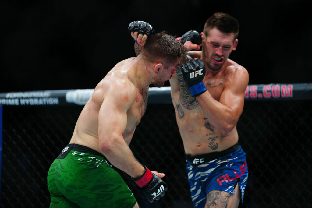 Brendan Allen, fighting in UFC Vancouver Saturday.