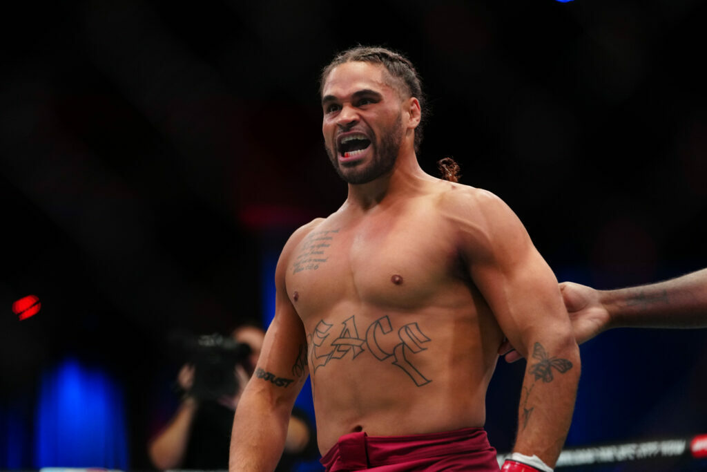 Donte Johnson, making his UFC debut on UFC Vegas 110 Saturday.