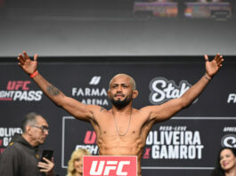 Deiveson Figueiredo, fighting on UFC 324 Saturday.