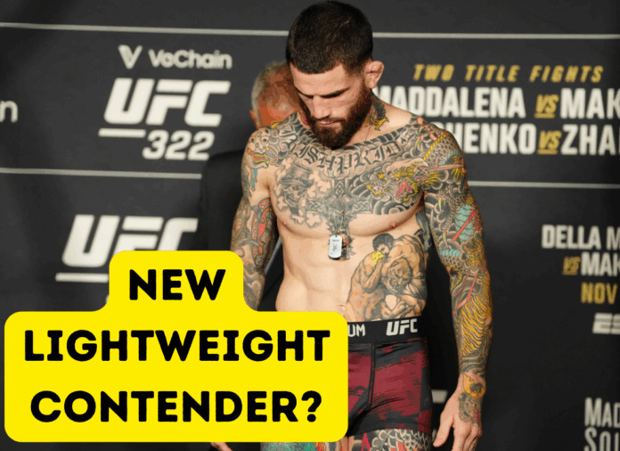 Can Sean Brady compete at 155lbs?