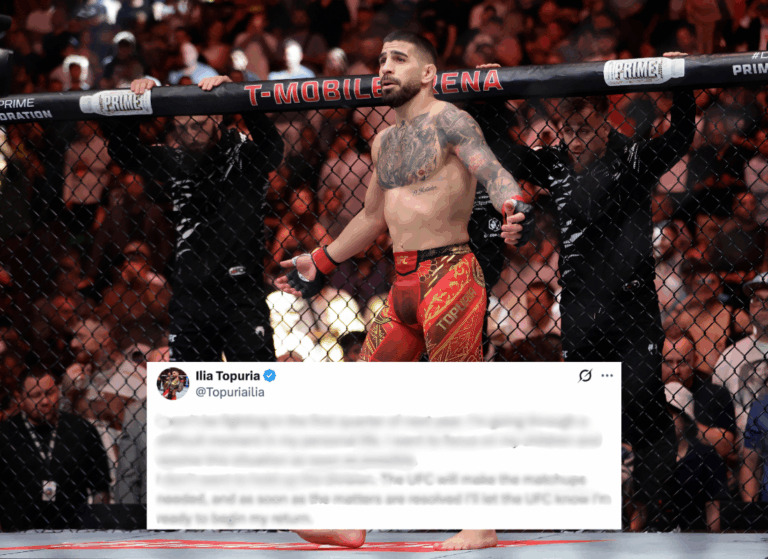 Ilia Topuria Hints at Interim Title in the Lightweight Division