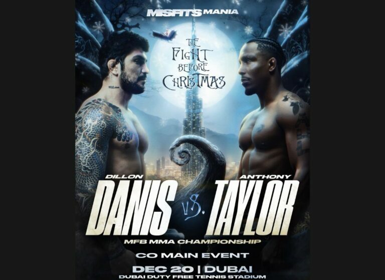 Dillon Danis faces Anthony Taylor