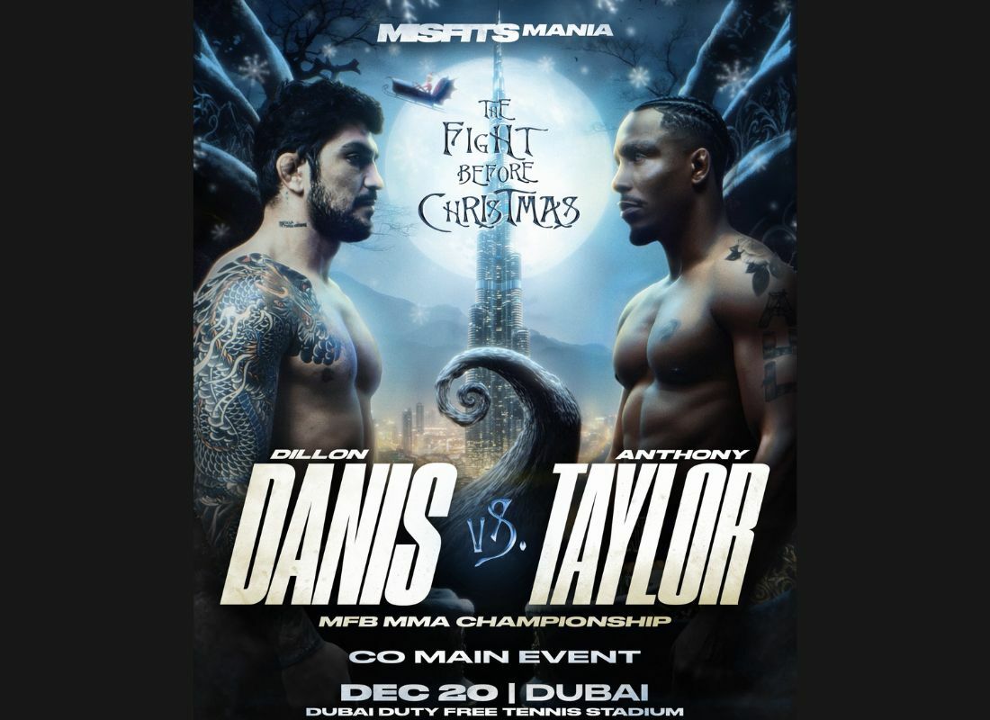Dillon Danis’ Opponent Official for Misfits MMA Bout on December 20th