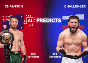 AI Predicts the Exciting UFC 322 Main Event