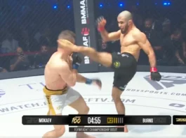Muhammad Mokaev Scores Brutal Knockout in Search for UFC Return Muhammad Mokaev lands brutal KO