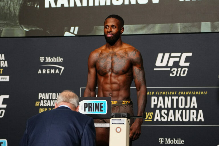 UFC Vegas 111 headliner, Randy Brown weighs in