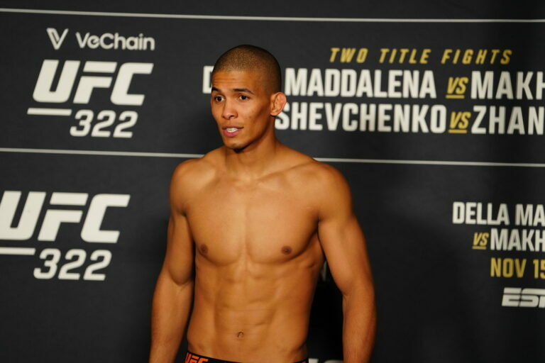 Matheus Camilo, fighting in UFC 322 tonight.