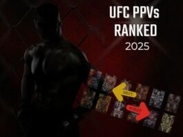 UFC PPVs in 2025 - Ranked