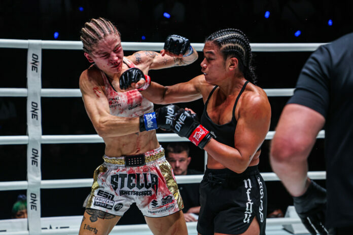 Jackie Buntan and Stella Hemetsberger rematch for the kickboxing belt at ONE Fight Night 40