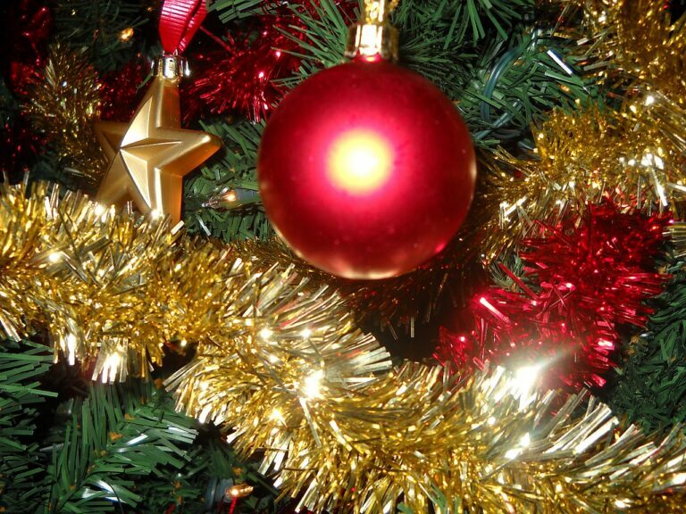 The Christmas tree is all decorated for MMA Under the Tree: 2025 Edition!