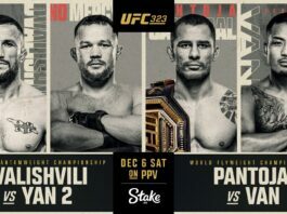 UFC 323 Preview - Poster