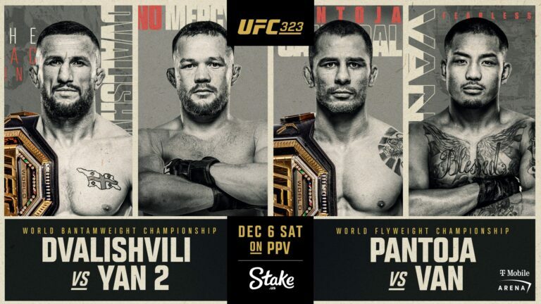 UFC 323 Preview - Poster