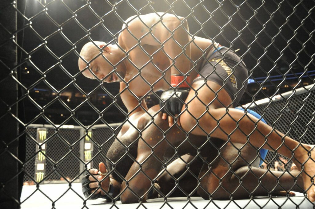 The UFC and Keybank Center, Buffalo where Daniel Cormier beat Anthony Johnson