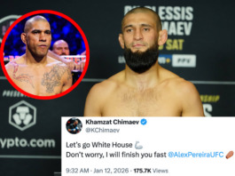 Khamzat Chimaev calls out Pereira